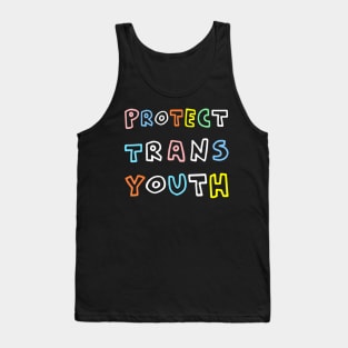 Protect Trans Youth Protect Trans KidsTransgender LGBT Tank Top